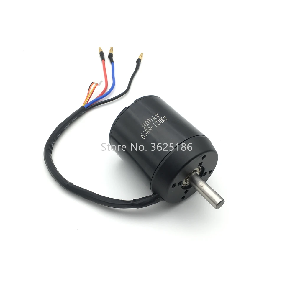 6384 Brushless Motor Sensored - 6384 120KV محرك BLDC بدون فرشاة